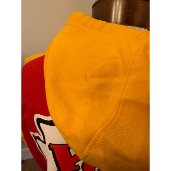 Starter Men's Red Kansas City Chiefs Pullover Hoodie Size XXL - Picture 3 of 4